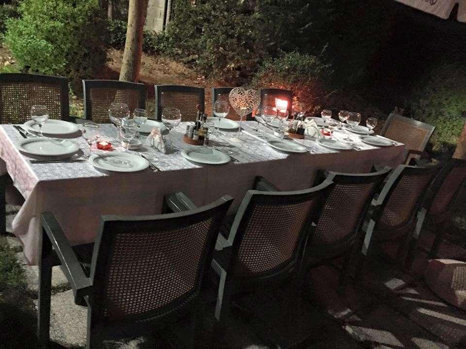 Hotel Vila Aeroport Rinas Restoran gambar